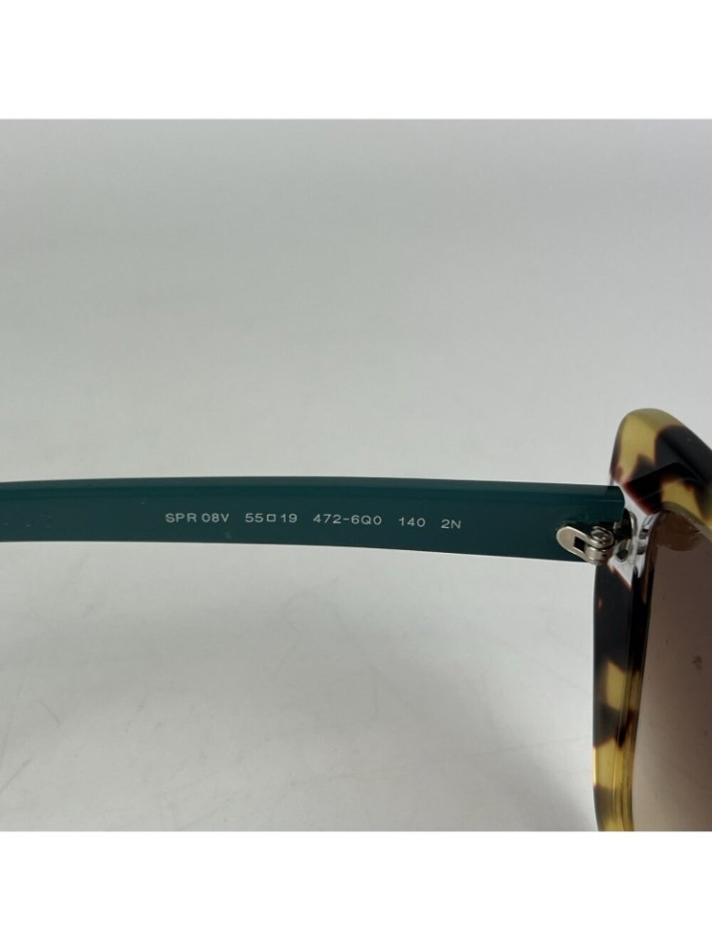 Prada Sunglasses SPR 08V 472-6Q0 Blue Brown Tortoise FRAMES ONLY 55-19-140 - Picture 3 of 5
